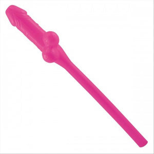 Jumbo Penis Straw Pink