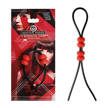 Load image into Gallery viewer, Master Series Crimson Tied Bolo
