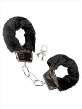 Load image into Gallery viewer, Playful Furry Cuffs Black
