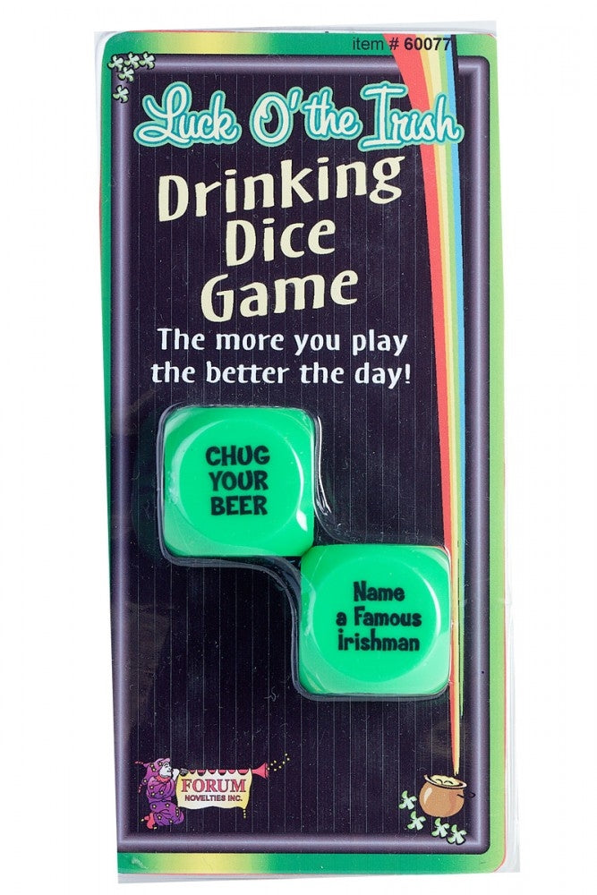 St Pat's Drinking Dice Game