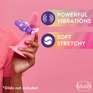 Play With Me Bull Vibrating C-ring-purple