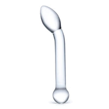 Load image into Gallery viewer, 8&quot; Slimline G-spot Glass Dildo
