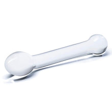 Load image into Gallery viewer, 8&quot; Slimline G-spot Glass Dildo
