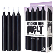 Make Me Melt Drip Candles Black