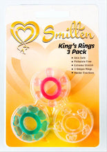 Load image into Gallery viewer, Smitten King&#39;s Rings 3-pack
