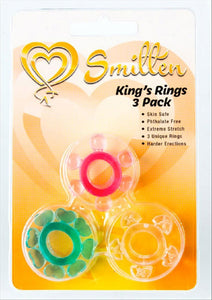 Smitten King's Rings 3-pack