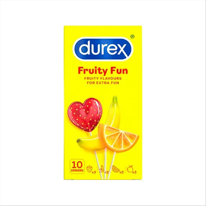 Durex Fruity Fun Flavoured 10's