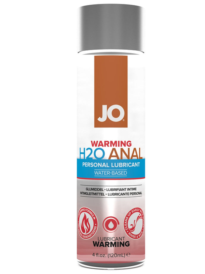 Jo H2o Anal Warming 4oz / 120ml
