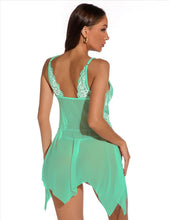 Load image into Gallery viewer, Lace Babydoll Green (16-18) 3xl
