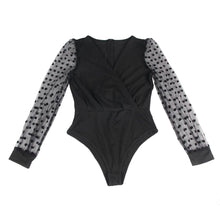 Load image into Gallery viewer, Polka Dot Sleeve Bodysuit (16-18) 3xl
