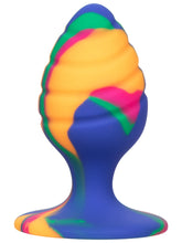 Load image into Gallery viewer, Cheeky Medium Swirl Tie-dye Plug
