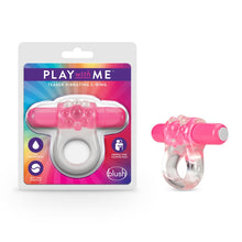 Load image into Gallery viewer, Play With Me Teaser Vibrating C-ring Pink
