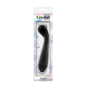 Crystal Gspot Wand Charcoal Glass