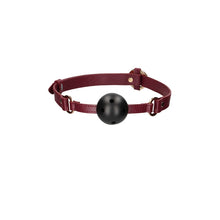 Load image into Gallery viewer, Ouch! Halo - Breathable Ball Gag Burgundy
