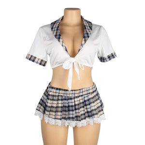 School Girl Skirt & Top Light (20-22) 5xl
