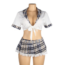 Load image into Gallery viewer, School Girl Skirt &amp; Top Light (12-14) Xl
