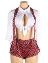 Load image into Gallery viewer, School Girl Hot Pants &amp; Top (16-18) 3xl
