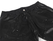 Load image into Gallery viewer, Men‘s Leather Look Open Crotch Pants (32-34) Xl
