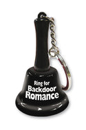 Keyring Bell Ring For Backdoor Romance Black
