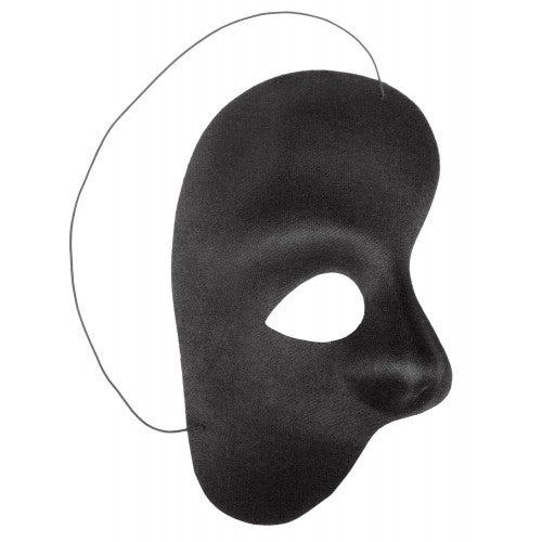 Phantom Of The Opera Mask Black