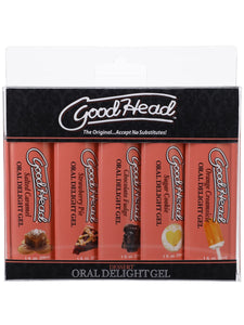 Goodhead Oral Delight Gel Dessert 5 Pack 1 Fl Oz