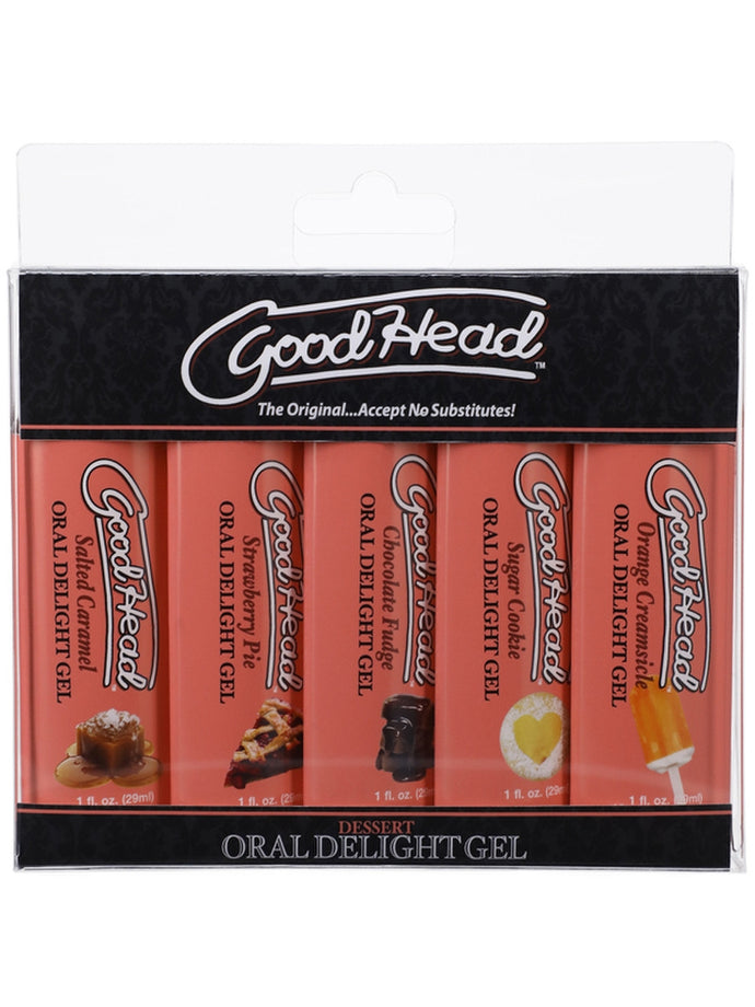 Goodhead Oral Delight Gel Dessert 5 Pack 1 Fl Oz