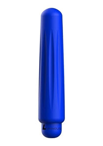 Delia - Abs Bullet With Silicone Sleeve - 10-speeds - Royal Blue