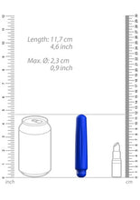 Load image into Gallery viewer, Delia - Abs Bullet With Silicone Sleeve - 10-speeds - Royal Blue
