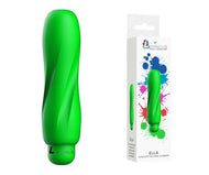 Ella - Abs Bullet With Silicone Sleeve - 10-speeds - Green