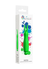 Load image into Gallery viewer, Sofia - Abs Bullet With Silicone Sleeve - 10-speeds - Green
