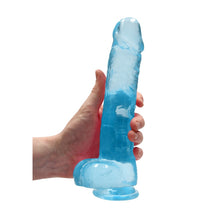 Load image into Gallery viewer, Realrock 9&#39;&#39; Realistic Dildo With Balls Blue

