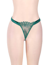 Load image into Gallery viewer, Seduction Green Lace/ Mesh Babydoll (16-18) 3xl
