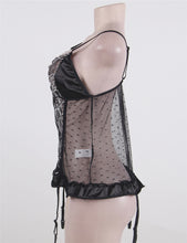 Load image into Gallery viewer, Black Sheer Mesh Teddy (16-18) 3xl
