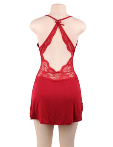 Red Modal Sleepwear (16-18) 3xl