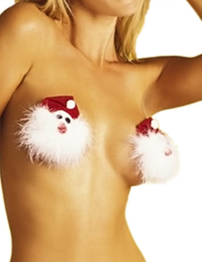 Nipple Cover Santa Claus
