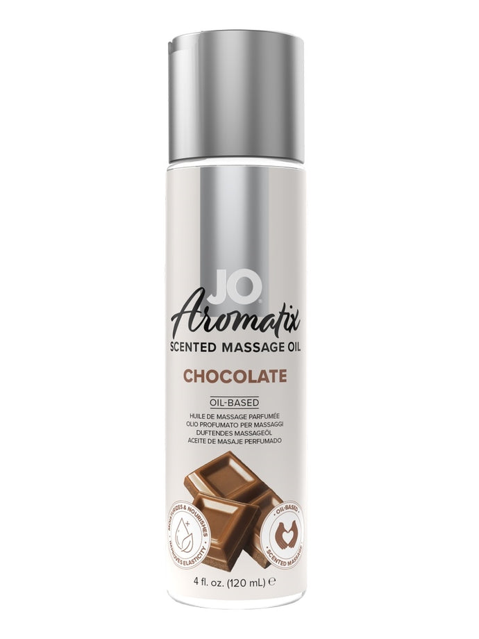 Jo Aromatix Chocolate Massage Oil 4oz / 120ml
