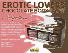 Load image into Gallery viewer, Chocolate Lovers Neapolitan Body Paints
