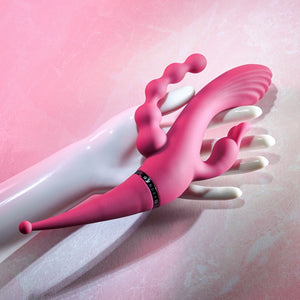 Gender X Four By Four Multi Vibrator - Pink