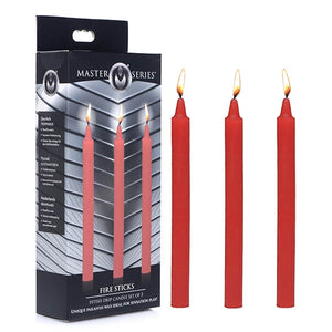 Master Series Fetish Drip Candles Red
