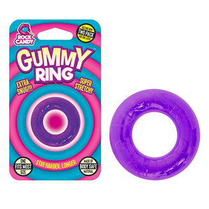 Rock Candy Gummy Ring Purple