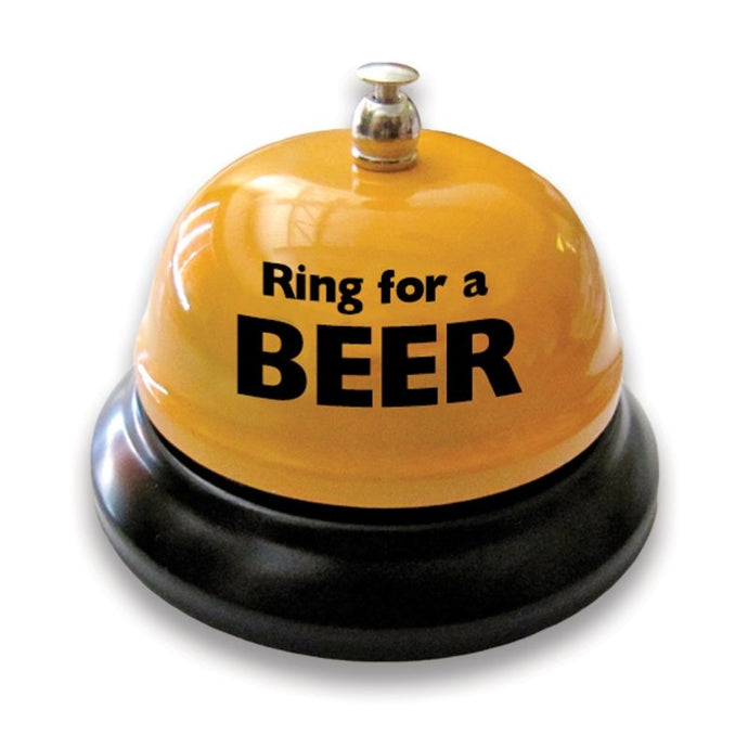 Table Bell Ring For A Beer Yellow