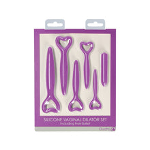 Load image into Gallery viewer, Ouch! Silicone Vaginal Dilator Set Purple
