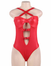 Load image into Gallery viewer, Latex Red Teddy (16-18) 3xl
