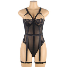 Load image into Gallery viewer, Teddy With Garter Ring Black (20-22) 5xl
