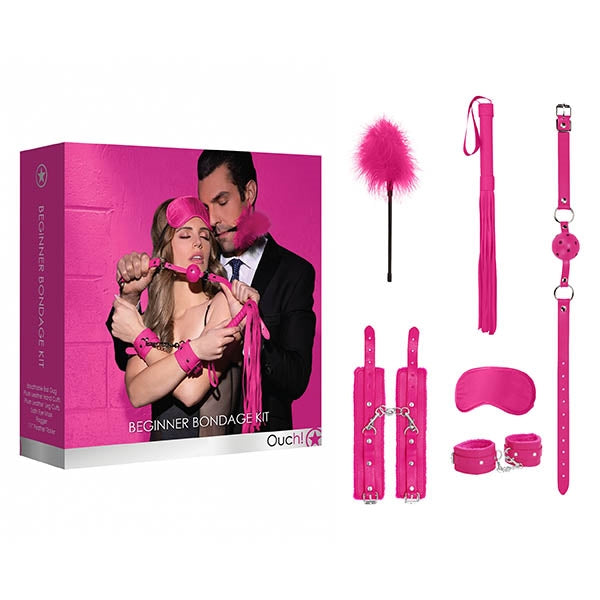 Ouch! Beginners Bondage Kit Pink
