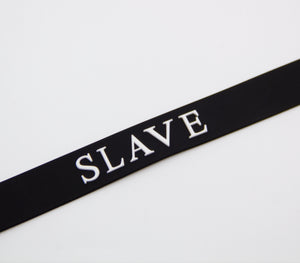 Silicone ‘ Slave ’ Collar