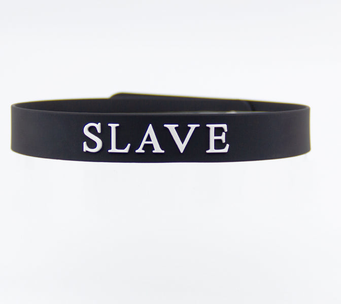 Silicone ‘ Slave ’ Collar