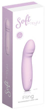 Load image into Gallery viewer, Soft By Playful Fling G-spot Vibrator Purple
