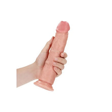 Load image into Gallery viewer, Realrock 9&#39;&#39; Realistic Curved Dildo Flesh
