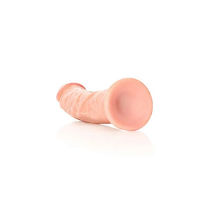 Realrock 9'' Realistic Curved Dildo Flesh